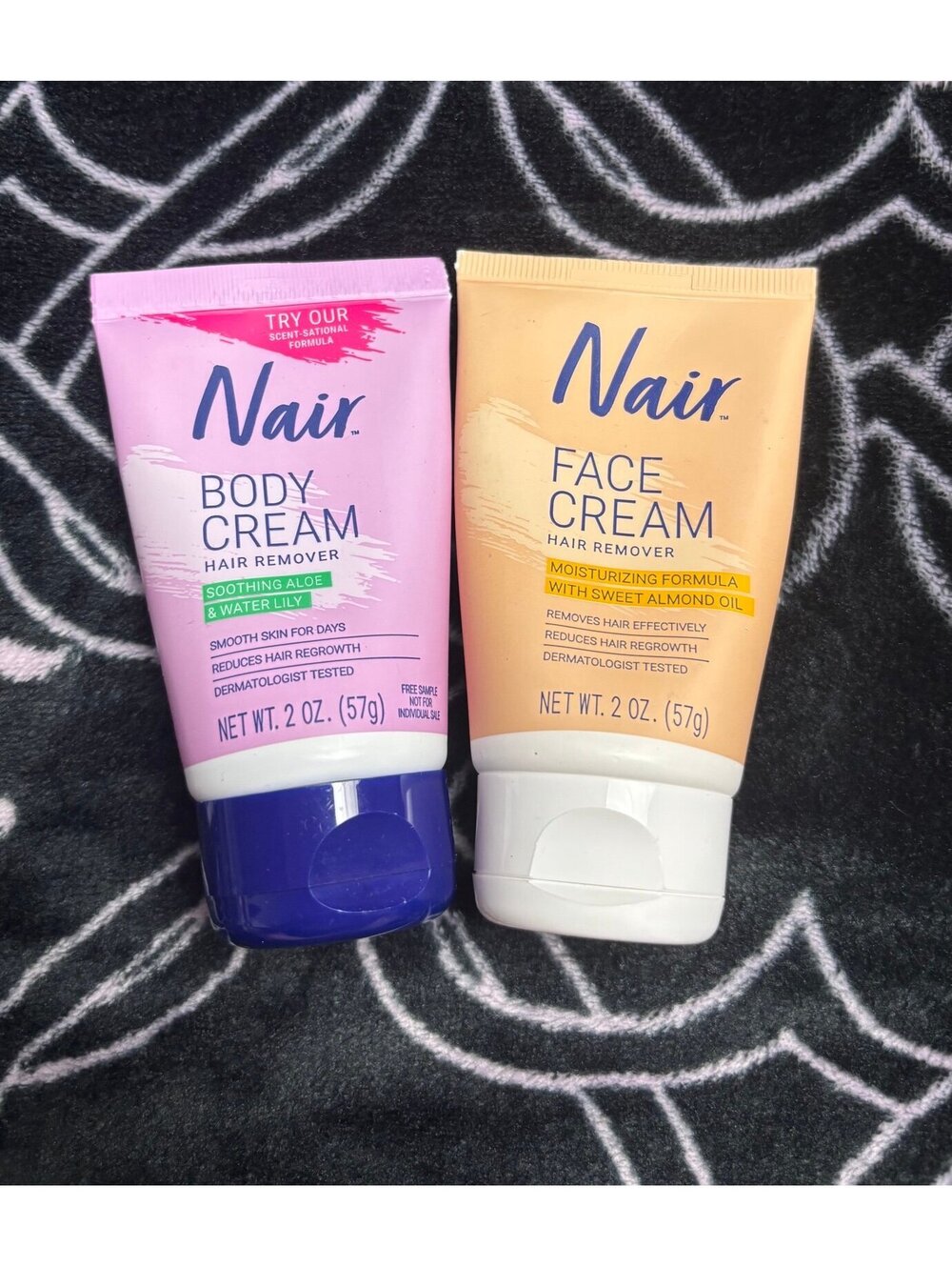 Nair face and body cream hair remover